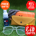 Computer Glasses Diamond Shape All screen protection - with Free pouch, shiner, cleaning cloth